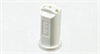 TeeJet SJ308VP SJ3 StreamJet 3 Stream Fertilizer Nozzle - White, Poly, Orifice 8