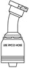CODE 61 FLANGE 22.5 DEGREE BEND WITH 3/4 INCH THREAD FOR 3/4 INCH HOSE