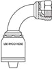 JIC FEMALE 90 DEGREE BEND FOR 1-1/2 INCH HOSE