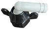1/2 FPT X 3/8 HOSE HEX SWIVEL ELBOW