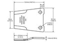 Kondex Straw Claw Chopper Blade & Hardware Kit for Case IH Flagship 87280980 - 2-Pack