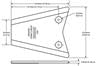 Kondex Straw Claw Chopper Blade & Hardware Kit for Case IH Flagship 47677377 - 4-Pack