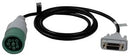 DEUTSCH 9 PIN TYPE 2 GREEN CABLE