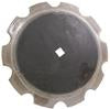 Wear Tuff Disc Blade - 32" x 10MM, Notched, Pilot Hole
