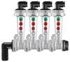 Wilger Monitor Kit: 4 Column 1/4" P-Adpt