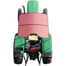 Sun-Smart Tractor & Mower Sunshade Canopy - ROPS Mount, Compact Size, Red
