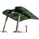 Sun-Smart Tractor & Mower Sunshade Canopy - ROPS Mount, Compact Size, Green