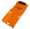 LOW PROFILE PLASTIC CREEPER - NEON ORANGE