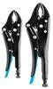 2Pc Curved Jaw Locking Pliers Set
