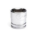 3/8" Drive 6 Point Standard Metric Socket 18mm