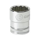3/8" Drive 12 Point Standard Metric Socket 22mm