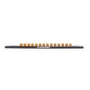 1/2" Drive Magnetic Socket Rail Includes 14 Clips