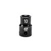 3/8" Drive 6 Point Standard Impact Metric Socket 10mm