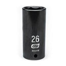 1/2" Drive 6 Point Deep Impact Metric Socket 26mm