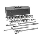 27 Piece 3/4" Drive 12 Point Standard SAE Mechanics Tool Set