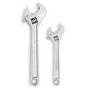 2 Piece Adjustable Wrench Set 8" & 12"