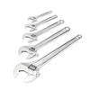 5 Piece Adjustable Wrench Set 6", 8", 10", 12", & 15"