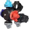 Wilger Dual Spray 4+1 Turret Assembly Manual On/Off - Right Hand - 3/8"