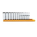 13 Piece 1/4" Drive 6 Point Deep Metric Socket Set