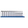 14 Piece 3/8" Drive 6 Point Deep Metric Socket Set