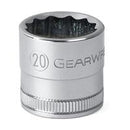1/2" Drive 12 Point Standard SAE Socket 3/4"