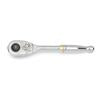 1/4" Drive 90-Tooth Quick Release Teardrop Ratchet 5"