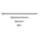 4 Piece 3/8" Drive Extension Set 1-1/2", 3", 6" & 12"