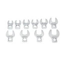 10 Piece 3/8" Drive Crowfoot Metric Wrench Set