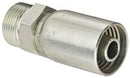 MALE SOLID 1/2" HOSE X 1" DIN HEAVY 24 DEGREE SEAT