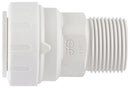 MALE CONNECTOR, 3/8" CTS X 1/2" NPT