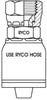 BSPPF 60 CONCAVE JIS WITH 1/2 INCH THREAD FOR 1/2 INCH HOSE