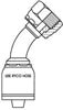 ORFS FEMALE 45 DEGREE BEND WITH 1-3/16 INCH THREAD FOR 5/8 INCH HOSE