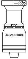 COUPLING, CODE 61 FLANGE FOR 1 INCH HOSE