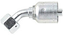 1/2 INCH HOSE X M22 METRIC L FEMALE ELBOW - 45 SWIVEL