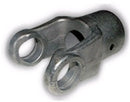 IMPLEMENT YOKE - 44 SERIES  -  1-3/8" ROUND  DOUBLE KEYWAY