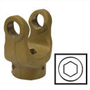 IMPLEMENT YOKE - BONDIOLI SERIES 6    1-1/4 HEX BORE