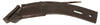 1/2 X 2-1/2 X 14-5/8 INCH FRONTSWEPT FERTILIZER KNIFE WITH 3/8 PLAIN TUBE