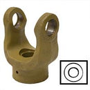 SHEAR PIN IMPLEMENT YOKE - BONDIOLI SERIES 6 / WALTERSCHEID 2220 SERIES 1-1/4" ROUND BORE