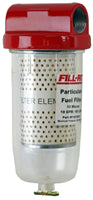 Fill-Rite F1810PC1 Clear Bowl Particulate Filter with Drain 