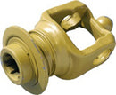TRACTOR YOKE, 80 DEGREE CV, 2580 SERIES, SAFETY SLIDE LOCK, 1-3/4"-20 SPLINE