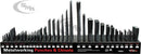 90 PIECE PUNCH & CHISEL DISPLAY