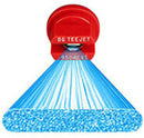 DRIFTGUARD BANDING TIP - POLY / STAINLESS 95 DEGREE / 4 ORFICE RED