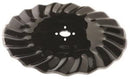 Vertical Tillage Blade - 20" x 5MM, 4-Holes, 5" x 5-1/4" Bolt Circle, 20 Waves