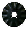 17 INCH X 4.5 MM 8 WAVE COULTER WITH 4 HOLES ON 5-1/4 INCH CIRCLE
