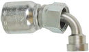 JIC FEMALE 90 DEGREE BEND WITH 3/4 INCH THREAD FOR 5/8 INCH HOSE