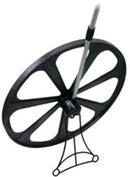 METRIC 25 INCH DIAMETER MEASURING WHEEL - MEASURES METERS & KILOMETERS - 100 MEASURING WHEEL CHAINS - METRIC