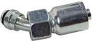 1/2 INCH HOSE X M24 METRIC S FEMALE ELBOW - 45 SWIVEL