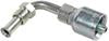 1/4 INCH HOSE X 1/2 INVERTED SAE 45 MALE ELBOW - 90 SWIVEL