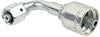 1/4 INCH HOSE X M10 METRIC L FEMALE ELBOW - 90 SWIVEL