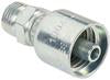 5/16 INCH HOSE X M16 METRIC L MALE STRAIGHT RIGID